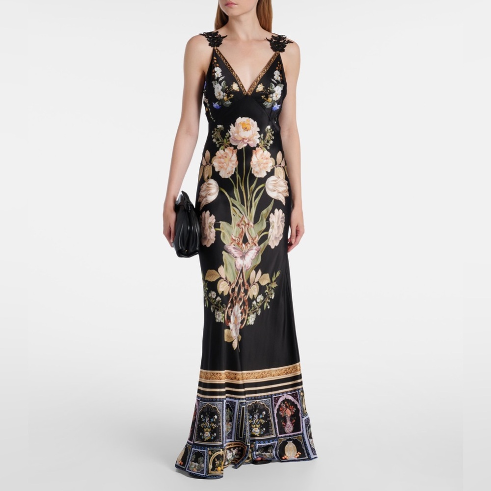 CAMILLA V Neck Full Length Bias Slip Dress
Ottoman Elegance,BRAND NEW,small,$895 - Picture 3 of 17